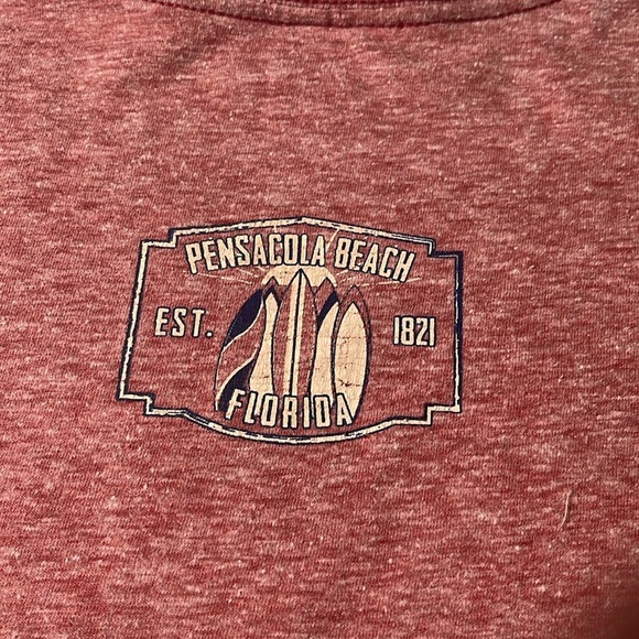 Florida Surf Red Graphic Tee - Picture 6 of 9